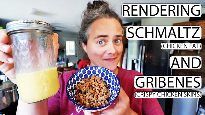 Rendering Schmaltz and Gribenes From Chicken Skin ...