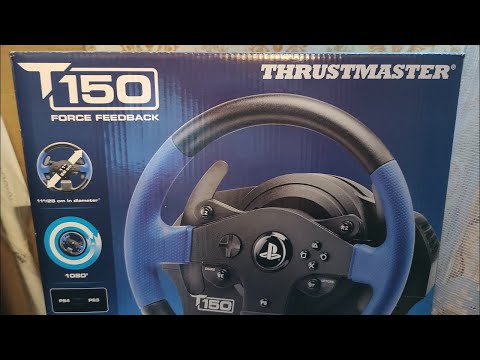 Игровой руль Thrustmaster T150 обзор распаковка отзывы