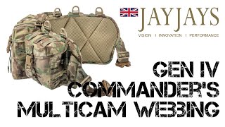 Gen IV Commander's Multicam Webbing