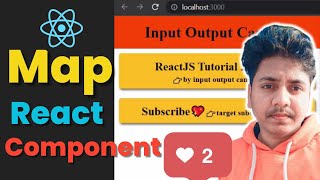 ReactJS Tutorial - 7 | Map to Components in ReactJS | ReactJS mapping data