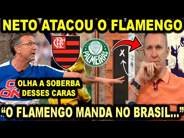 União Flarinthians! Craque Neto declara torcida para Flamengo na Supercopa:  Vamos ganhar esse título - Coluna do Fla