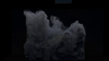 Cinema 4d | TurbulenceFD | Smoke simulation