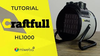 💡 TUTORIAL: Craftfull Elektro-Heizlüfter HL1000 | 2.000-3.000 WATT I Anleitung | Bedienung 2023