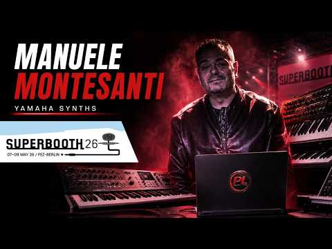 Inside SUPERBOOTH 2026 with Manuele Montesanti | Yamaha Synth & Project Lead