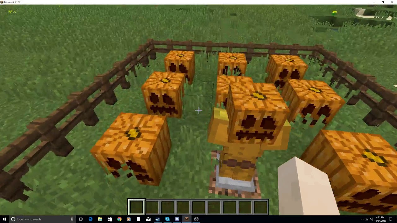  Minecraft Halloween Decorations  YouTube