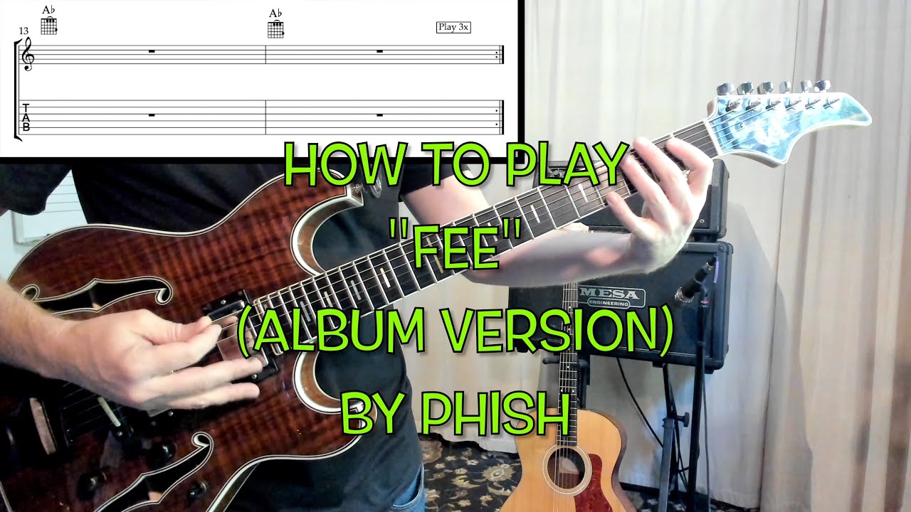 Смотреть «PHISH "Fee" GUITAR LESSON» на YouTube Смотреть «PHISH "Fee" GUITAR LESSON» на YouTube