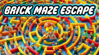 FORTNITE LEGO 🤩Brick Maze Escape 20/20 💓IMPOSSIBLE: BONUS💓 100% SOLUTION 😍 MAP CODE: 0155-6851-2063 screenshot 3