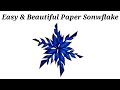 Paper snowflake | Beautiful art | Unique crafts |Hetvi&#39;s Art