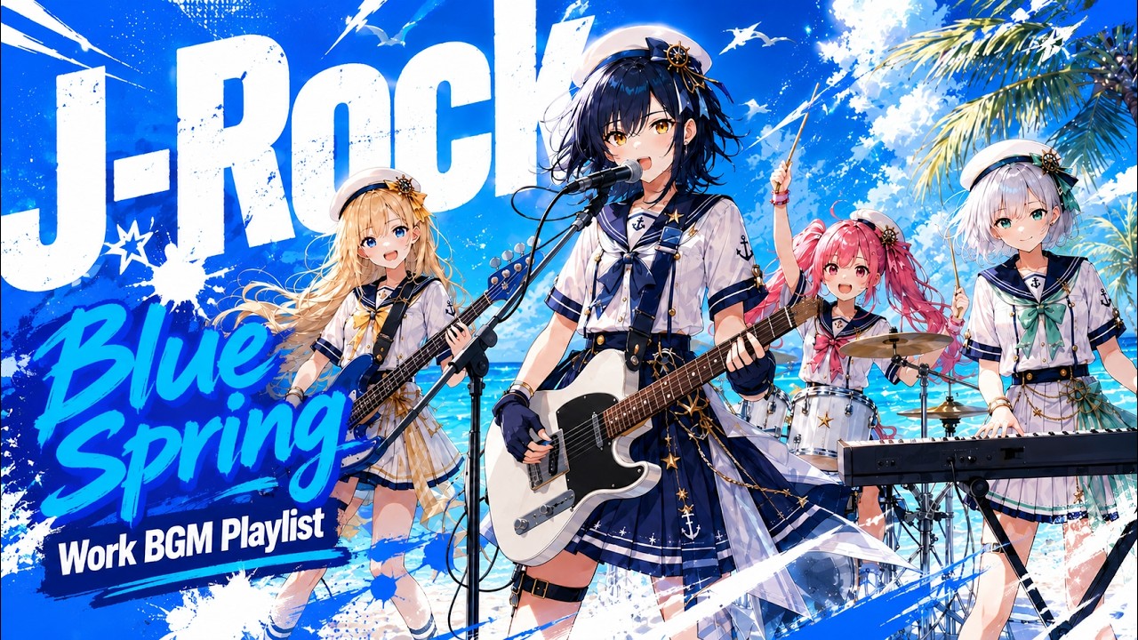 Playlist｜Vocal入り】Fizzy Summer Days│Power Pop│青春/かっこいい