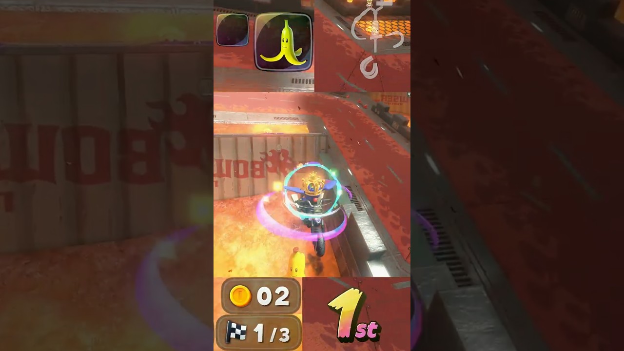 Mirror Mode King 👑 | Mario Kart World Bowser's Castle