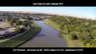 DJI Phantom Test #4 Zenmuse H3-2D Gopro Hero 3 Fatshark Predator v2 range test by Darren Pike 1,597 views 10 years ago 3 minutes, 5 seconds