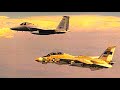 F-14 Tomcat vs F-15 Eagle | US Navy Training Film | 1975 |