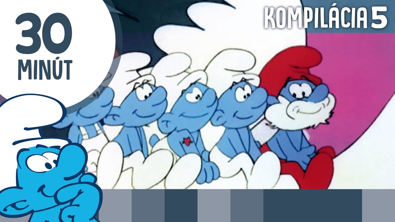 30 minút Šmolkov • Kompilácia 5 • Šmolkovia