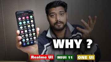 Why Realme UI, MIUI, One UI ? Custom UI vs Stock Android ?