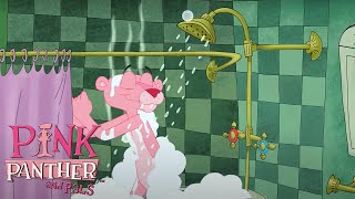 Pink Panther Uses All The Hot Water | 35-Minute Compilation | Pink Panther And Pals