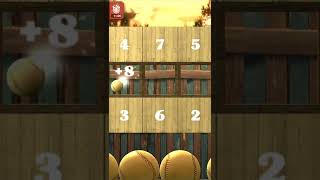 Hit and Knock down Mission 9 | Throw a ball ⚾ to knockdown the target | Sport Game #shorts screenshot 4