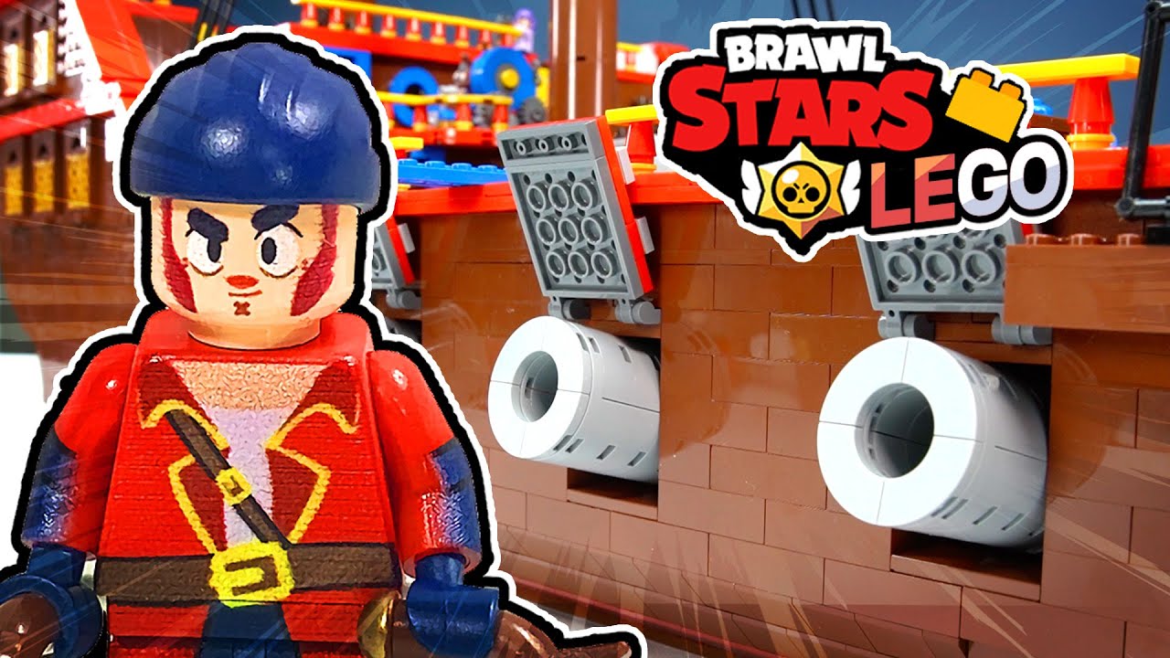 Lego Brawl Stars L Stop Motion Animation L Pirates Map. - Youtube