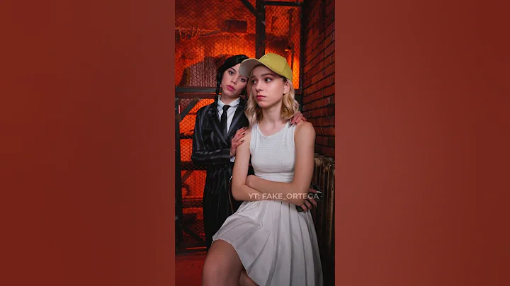 Help me hit 10M followers! 🙌🚀 #jennaortega #fakeortega #wednesday #enid #shorts #netflix