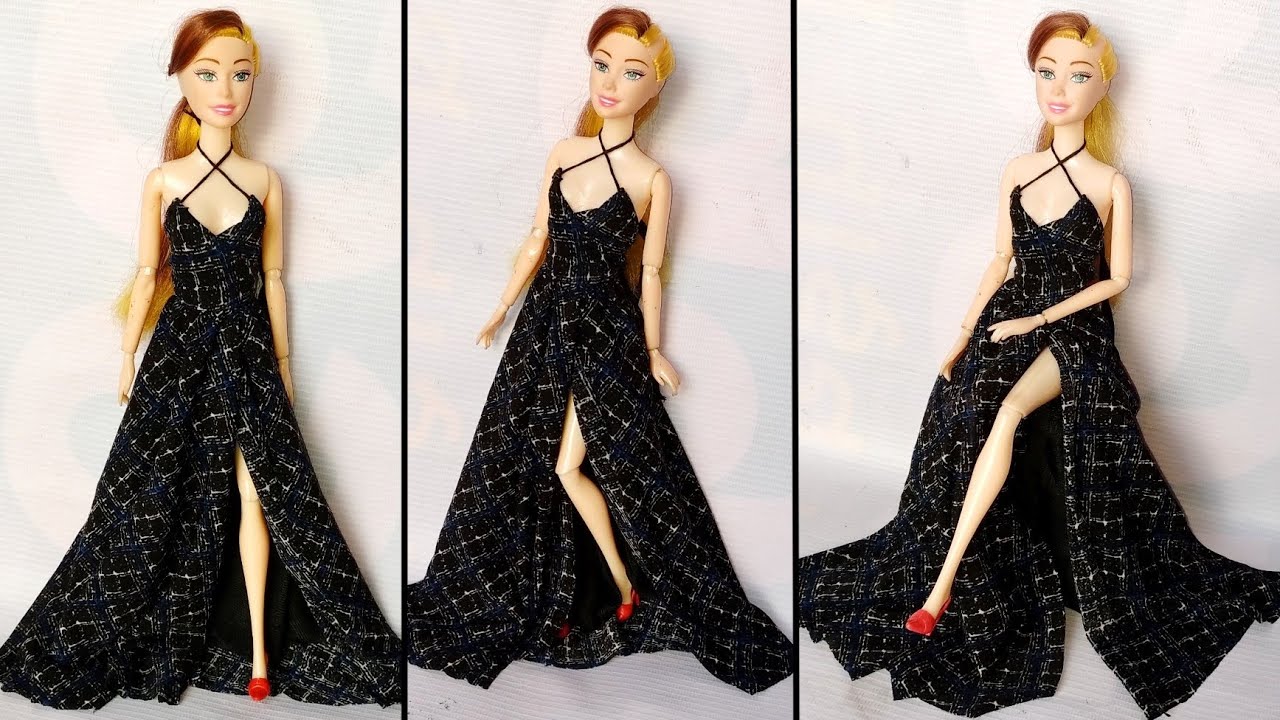 ALittleThread Orange Princess Doll Gown for Barbie Doll, Handmade - Orange  Princess Doll Gown for Barbie Doll, Handmade . Buy Barbie toys in India.  shop for ALittleThread products in India. | Flipkart.com