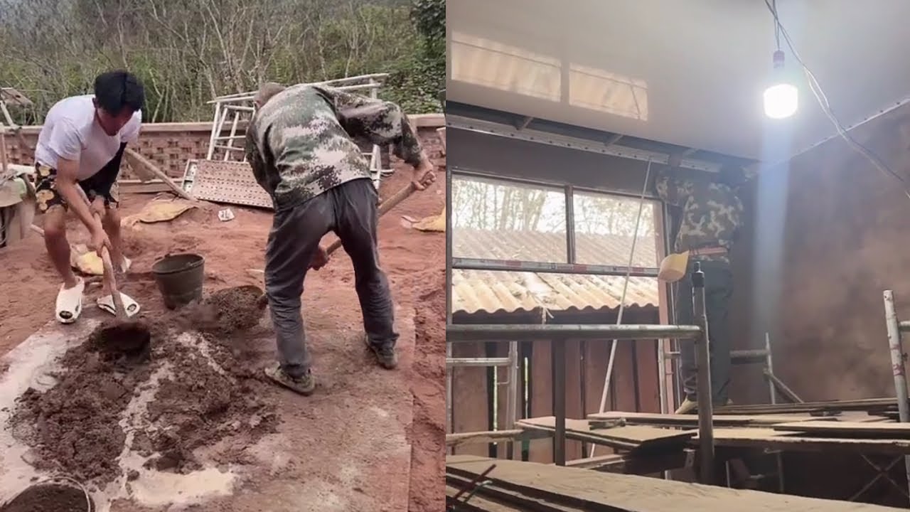 🔴 【小唐的老挝媳妇阿珍】中国女婿小唐给老挝媳妇阿珍家建房： 2026-01-16 