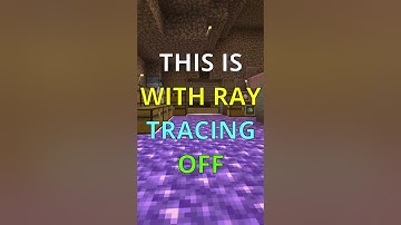 RAY TRACING ON VS OFF! | Minecraft Survival Mode!