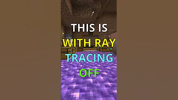 RAY TRACING ON VS OFF Minecraft Survival Mode 