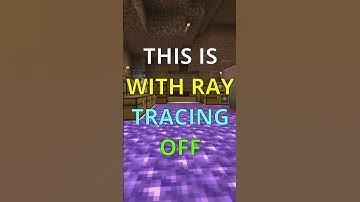 RAY TRACING ON VS OFF! | Minecraft Survival Mode!