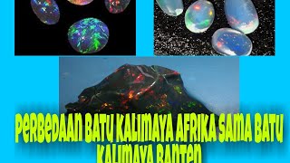 HARGA BATU BLACK OPAL KALIMAYA BANTEN AFRIKA WELLO ETHIOPIA  | JAKARTA GEMSTONES MARKET (INDONESIA). 