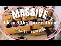 EXTREME CLEAN, DECLUTTER & ORGANIZE | MASTER BEDROOM | SPEED CLEANING MOTIVATION