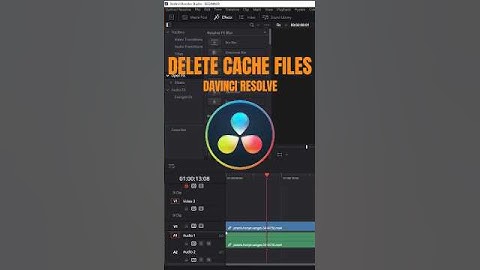 How to Delete Cache Files in DaVinci Resolve & Free Up Space!