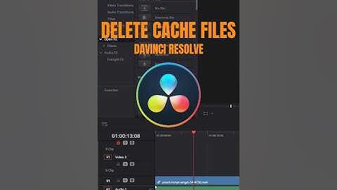 How to Delete Cache Files in DaVinci Resolve & Free Up Space!