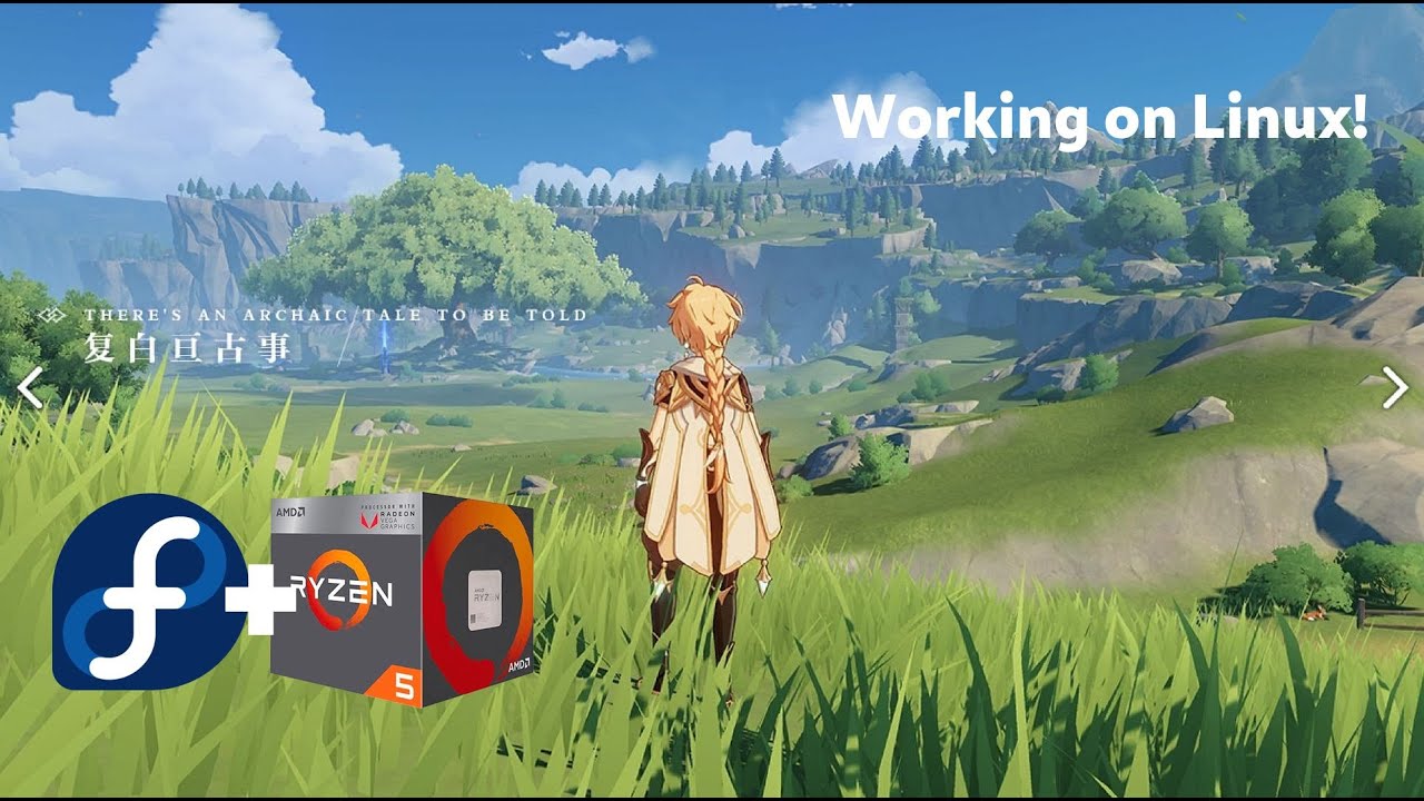 Genshin Impact working on Linux! (Gamescope) | Fedora 38 with Ryzen ...