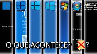 O que aconteceria se você apagar System32 em cada versão do Windows