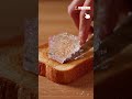 AI ASMR Spreading Items on toast to fall asleep