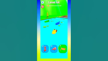 shape shifting funny race gameplay new hyper casual games shorts #shortsvideo #racing #game