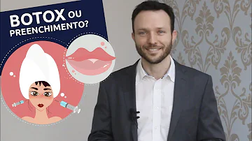 Qual a diferença entre preenchimento e Botox?