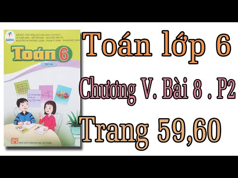 Video Toán lớp 6 sách cánh diều tập 2 chương 5| bài 8 trang... - youtube