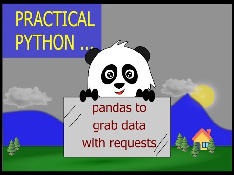 Get data from the web with Pandas and Python