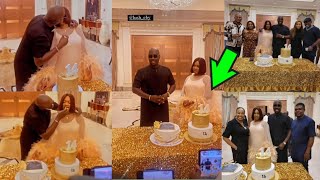 Obi Cubana 14th Wedding Anniversary Dinner Inside His Villa Cubana Abuja