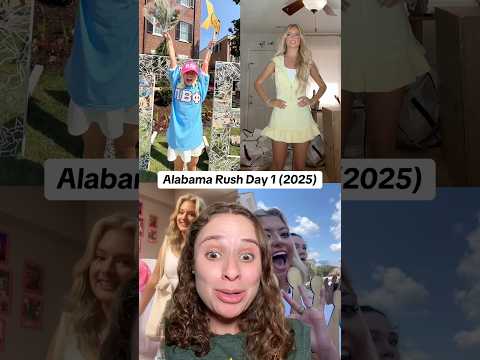 It S Offically Bama Rush Season Bamarush Bamarushtok Bamarushweek Day1