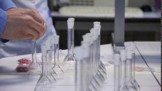 Pharmacist working in the laboratory HD Stock Footage