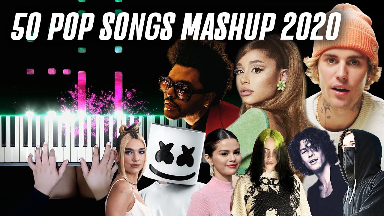 50 POP SONGS MASHUP 2020 IN 4 MINUTES (Piano Medley by Pianella Piano