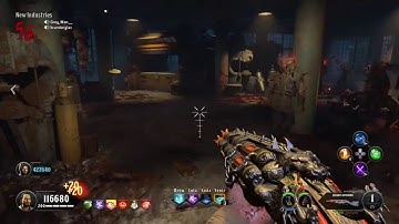 BO4 Zombies... BOTD world record attempt high round 2man
