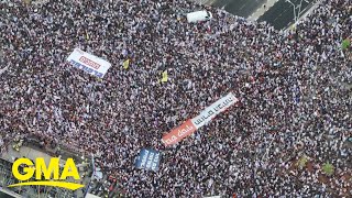 Massive protests as Israeli Parliament passes judicial overhaul l GMA