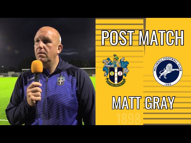 MATCH HIGHLIGHTS Sutton United 0 Millwall 3 18/07/23 PSF 