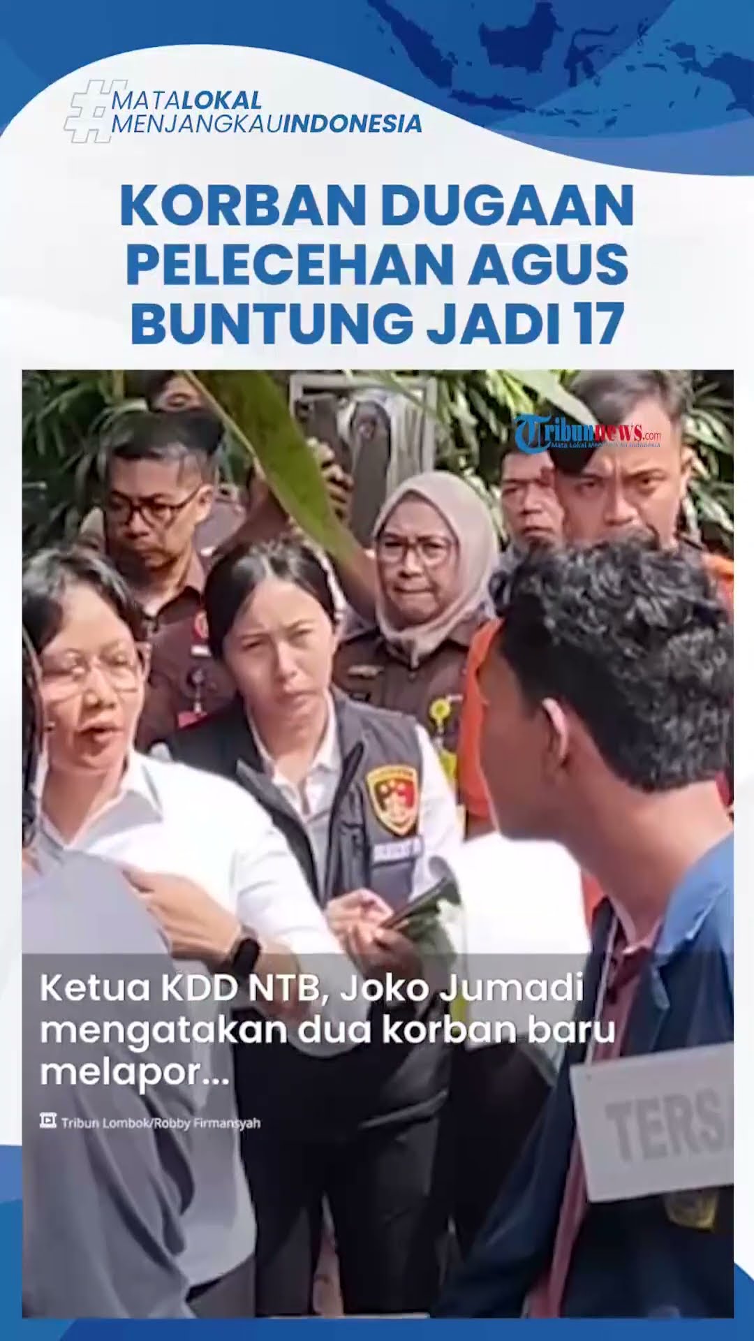 Jumlah Korban Dugaan Pelecehan Agus Buntung Bertambah Jadi 17 Orang, Terbaru Masih di Bawah Umur