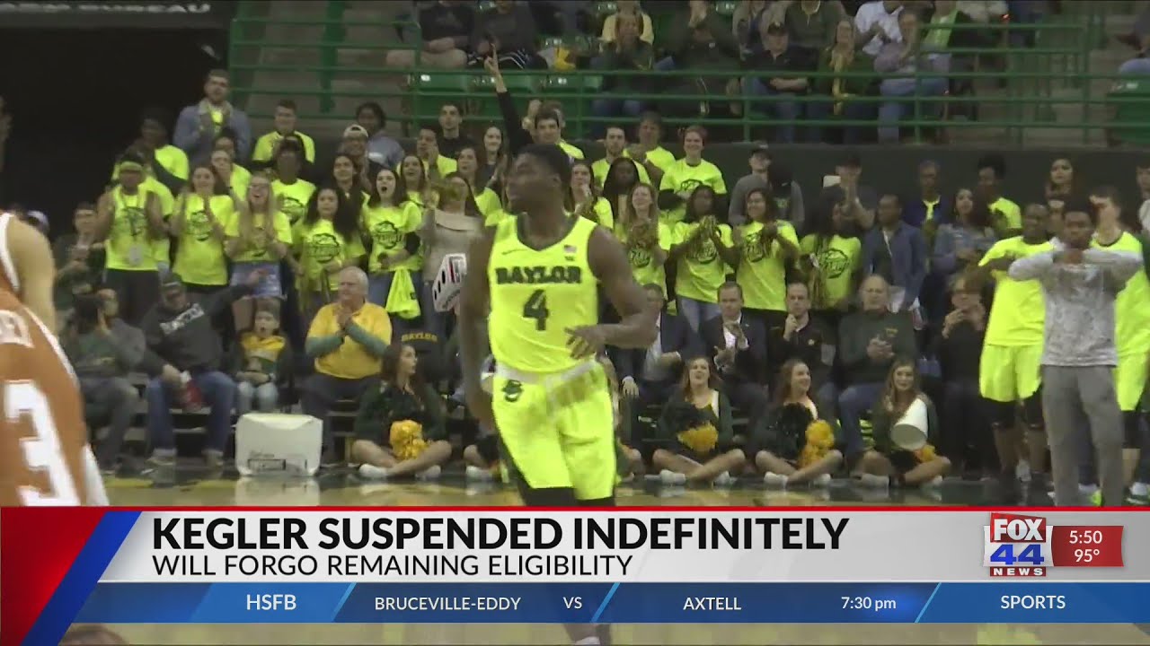 Baylor Men’s Basketball’s Mario Kegler Indefinitely Suspended