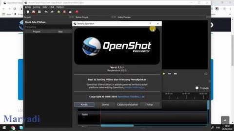 Update Open Shot Video Editor Ke 2.5.1 (Crash Opening Preference Solved)