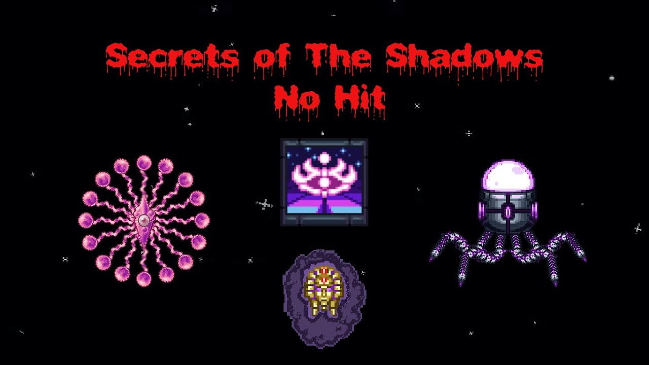 Terraria Secrets of the Shadows Prehardmode No Hit (Master Mode