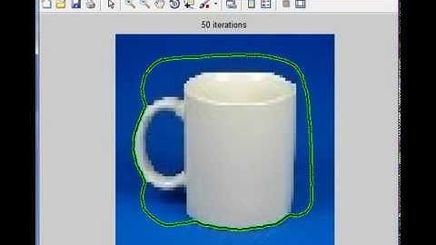 Edge-Based Active Contour: Mug